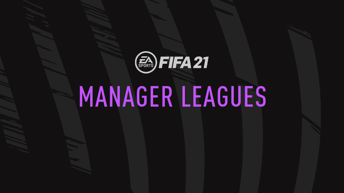 FIFA 21 Manager Leagues