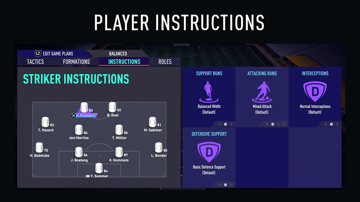 FIFA 21 Player Instructions