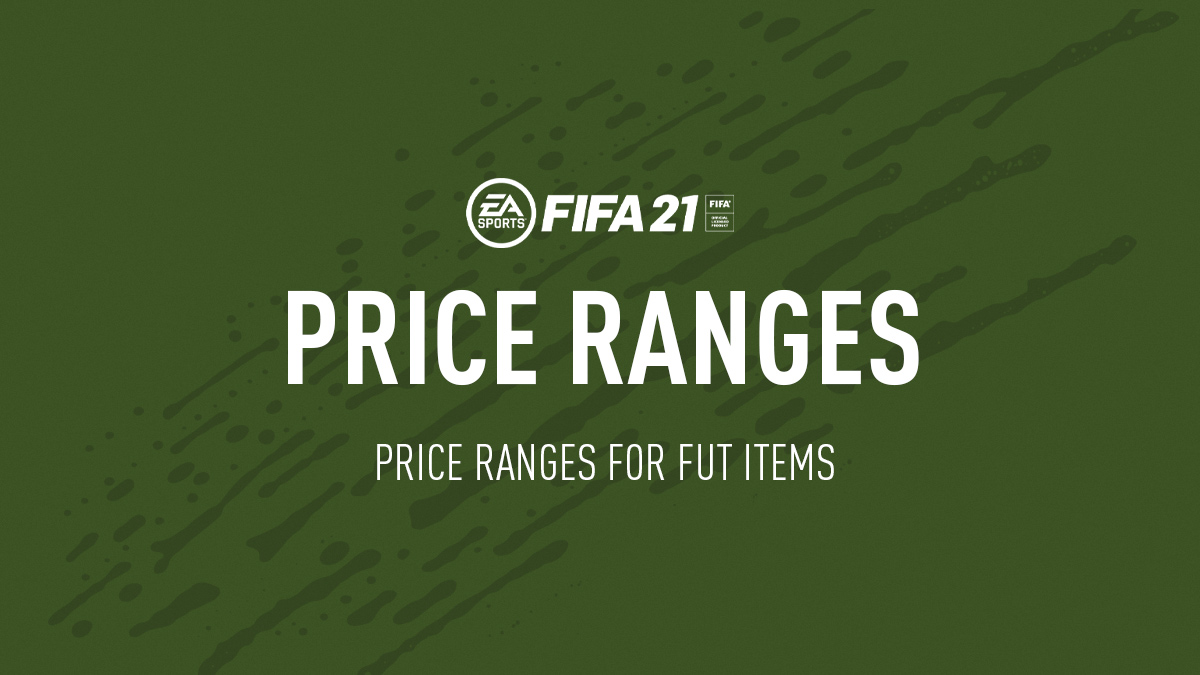 FIFA 21 Price Ranges for FUT Items