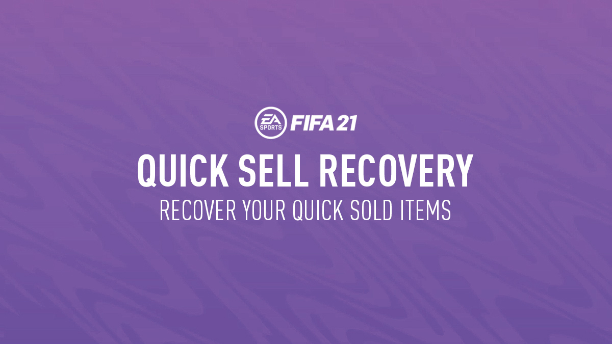 Quick Sell Recovery