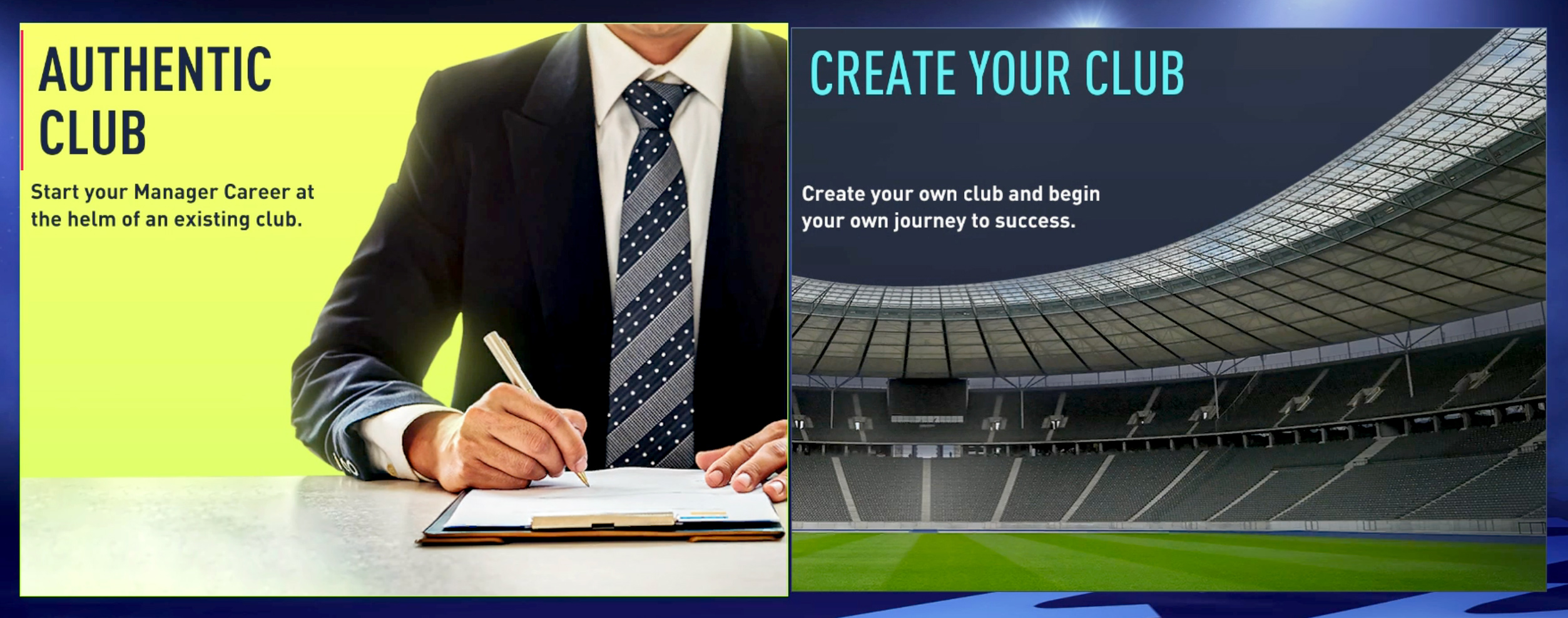 Choose Club Type - FIFA 22 Career
