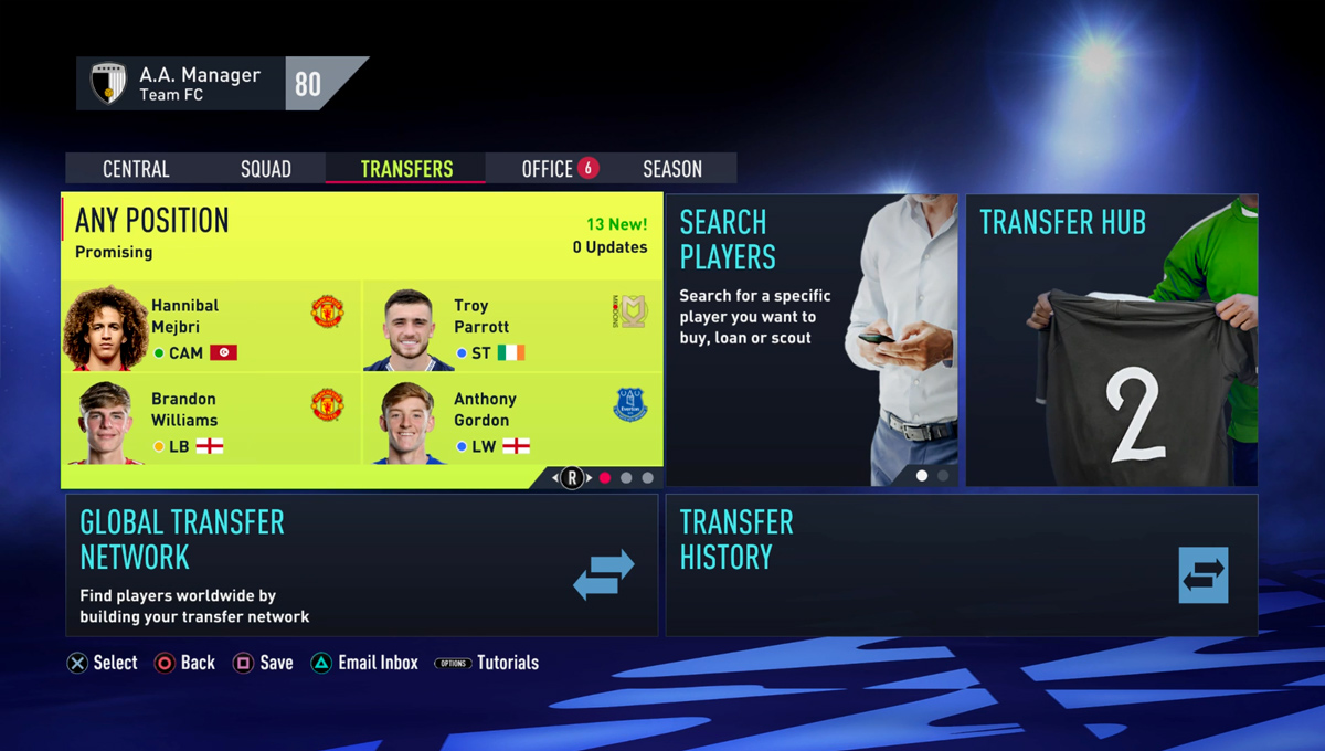 FIFA 22 Career Mode (Transfers)