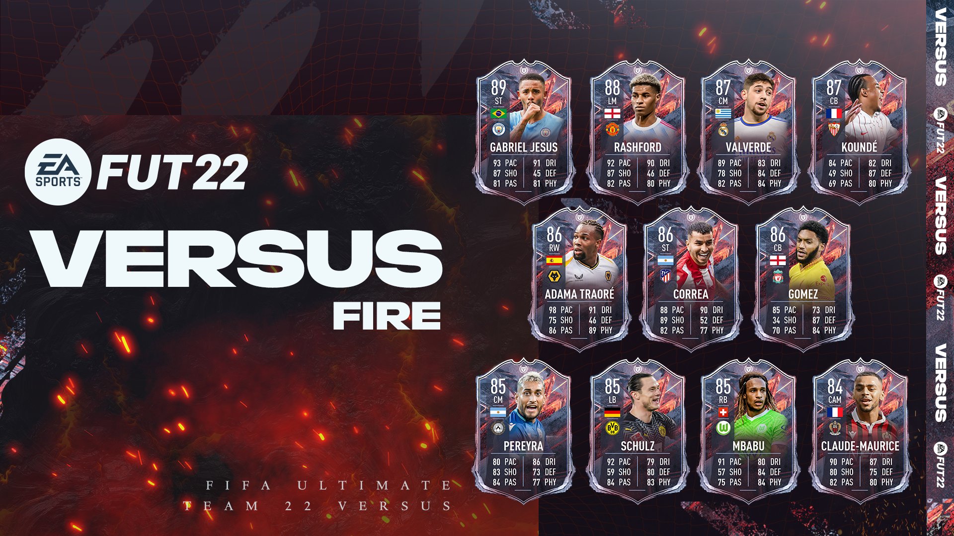 FUT 22 Versus FIRE Team