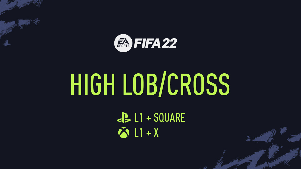 FIFA 22 High Lob and High Cross