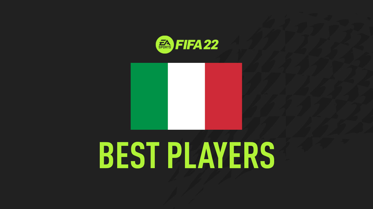 FIFA 22 Top Players from Italy