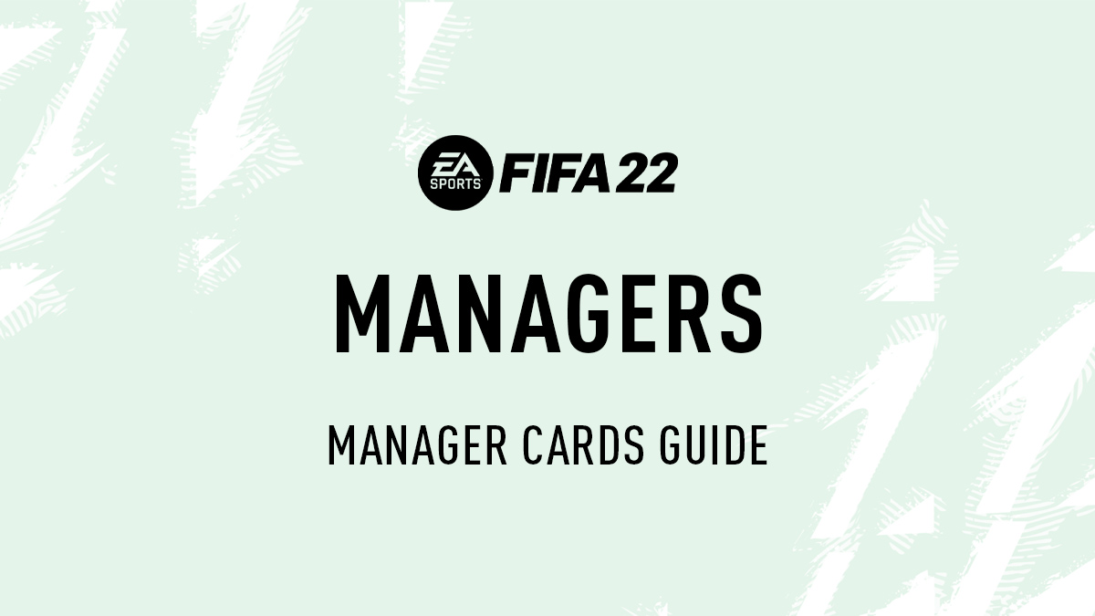 Managers in FIFA 22