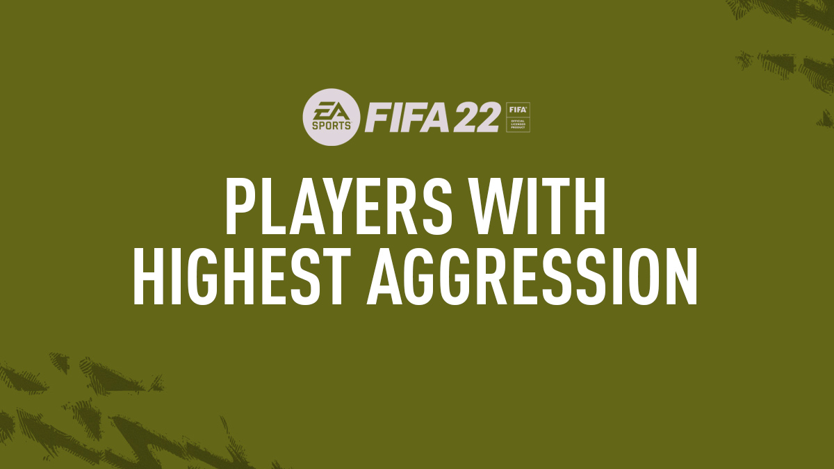 FIFA 22 Players with Highest Aggression