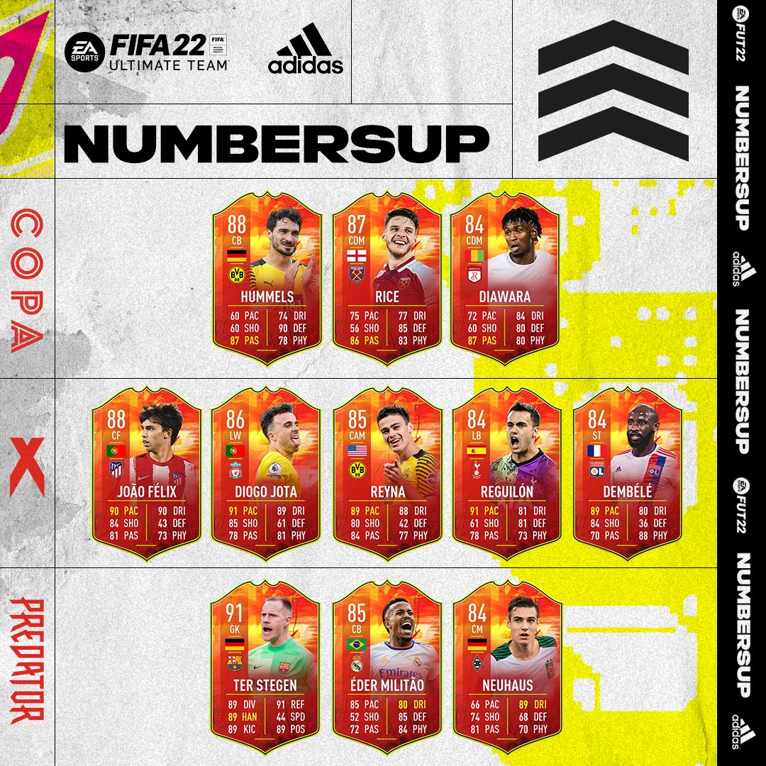 FIFA 22 Numbers Up