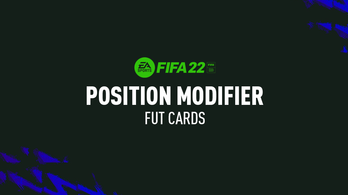 FIFA 22 Position Modifier Cards (Position Change)