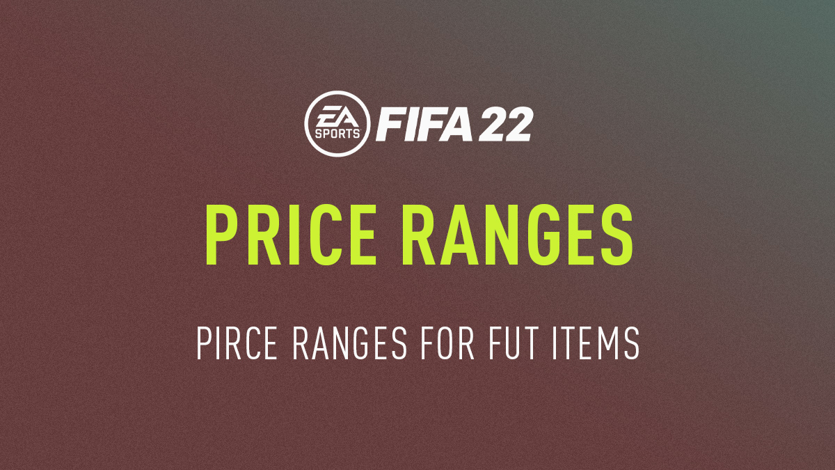 FIFA 22 Price Ranges