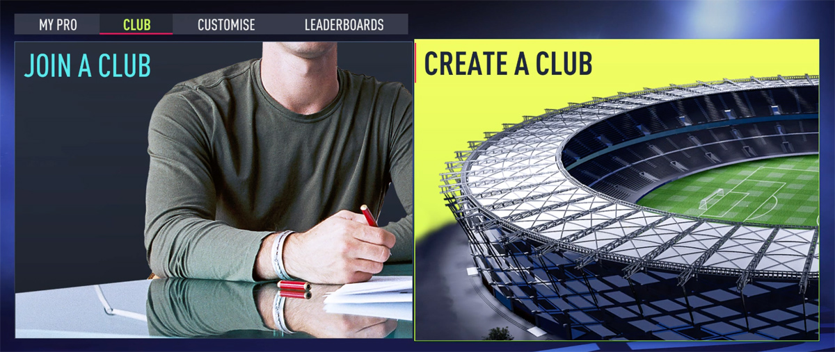 Create a Club - FIFA 22 Pro Clubs