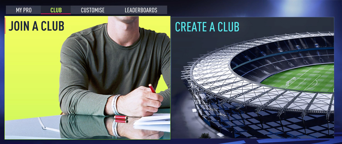 Join a Club - FIFA 22 Pro Clubs