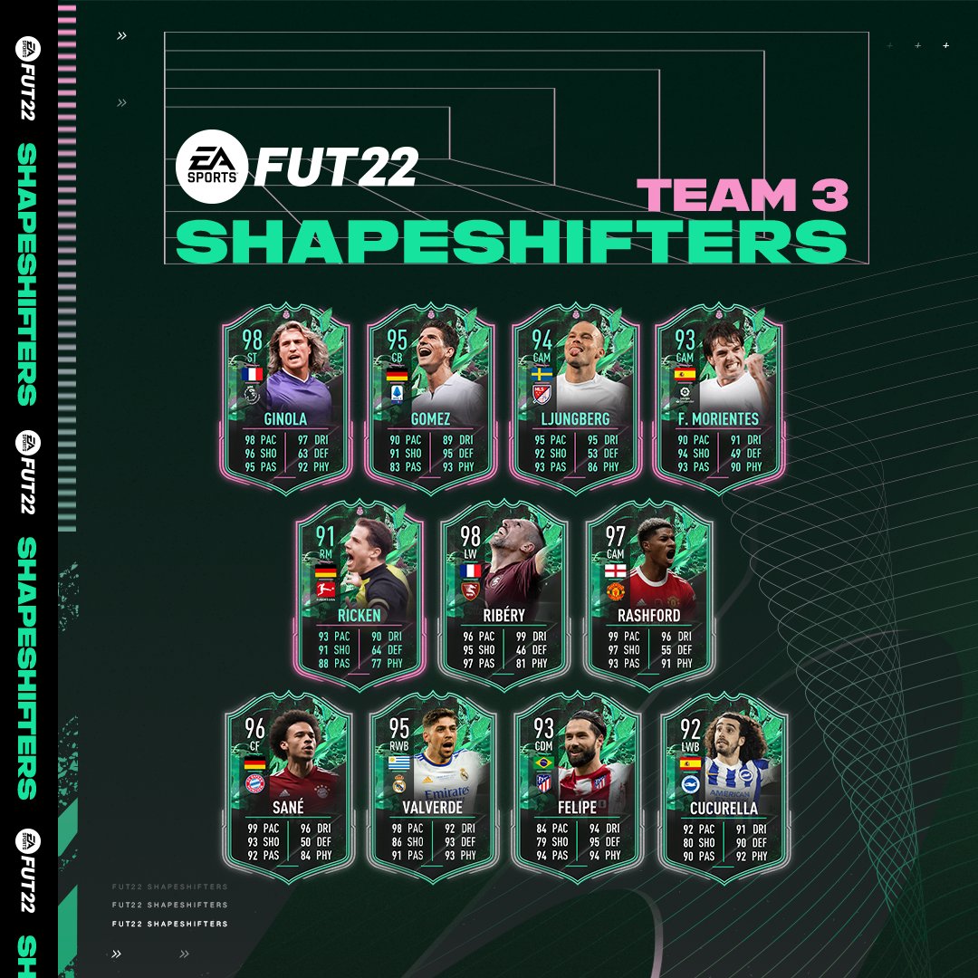 FIFA 22 Shapeshifters Team 3