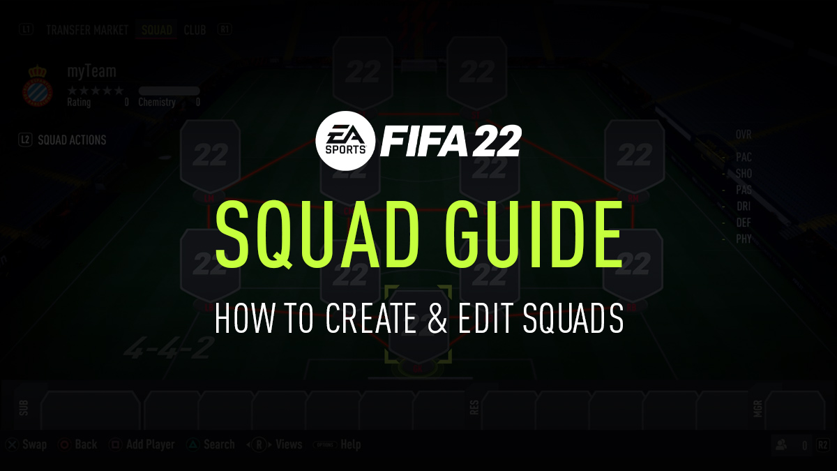 FUT 23 – How to Create & Edit Squads – FIFPlay