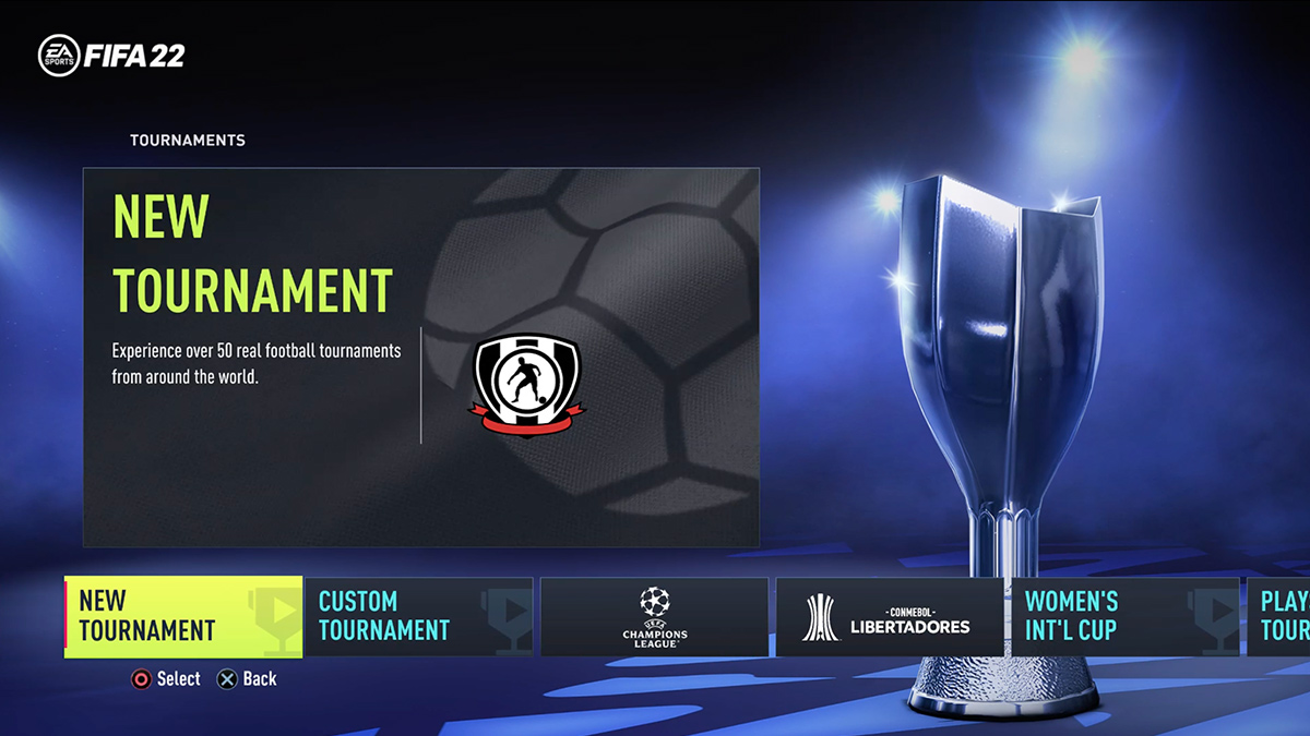 FIFA 22 Tournaments (Tournament Mode)