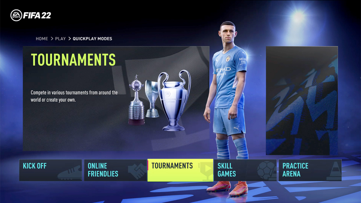 FIFA 22 Tournaments (Tournament Mode)