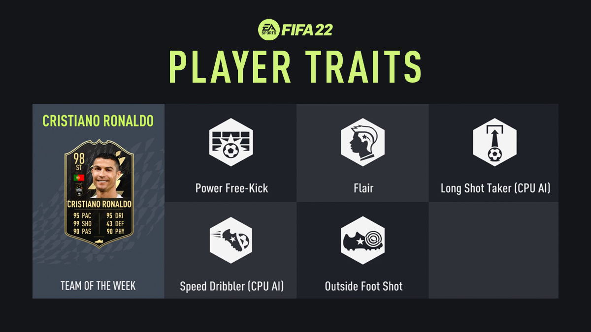 FIFA 21 Player Traits Guide