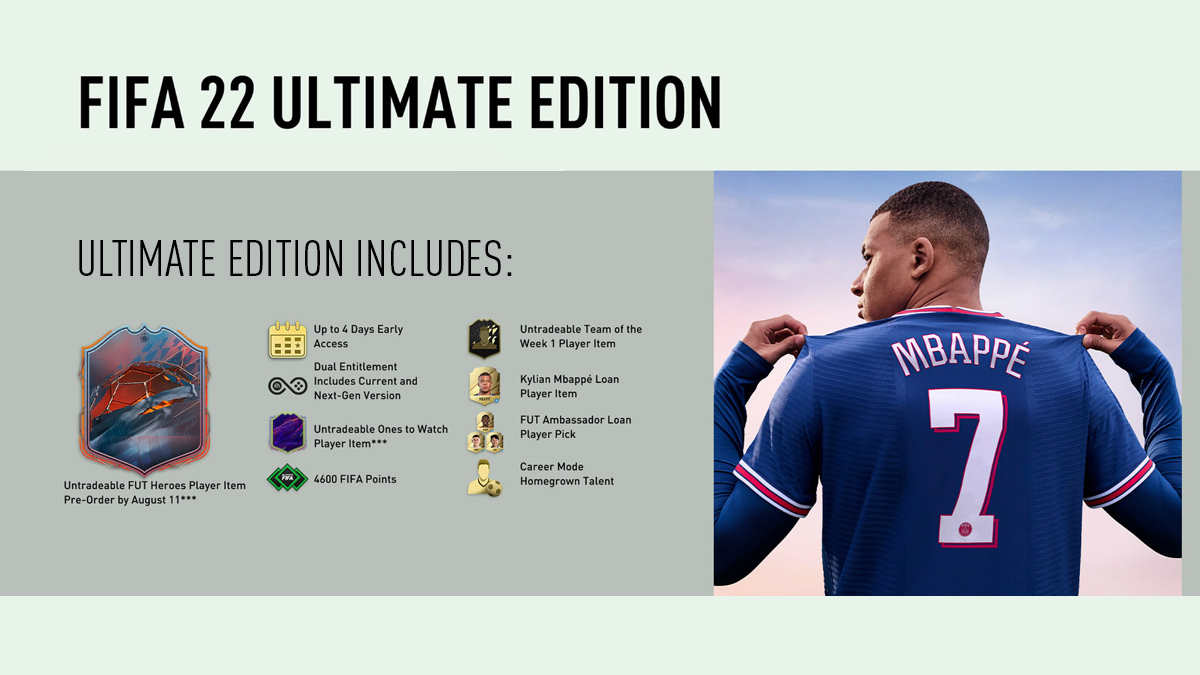 FIFA 22 Ultimate Edition PC (ORIGIN) WW