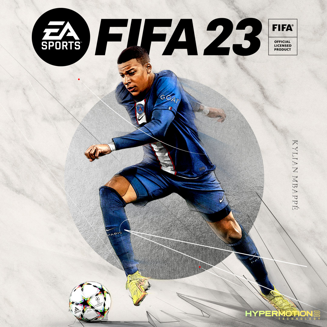 Kylian Mbappe FIFA 23 Cover