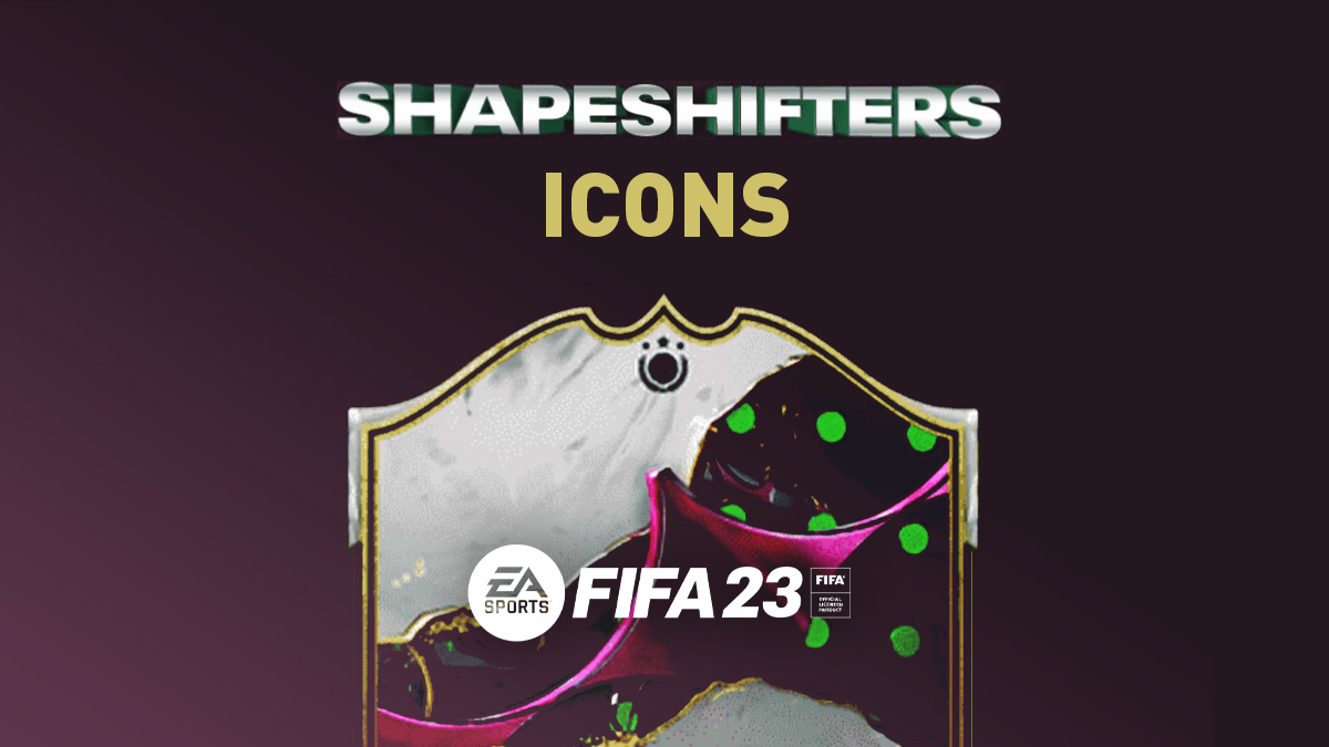 FIFA 23 Shapeshifters Icons - Alternate Reality Icons in FUT 23 during the Shapeshifters campaign.
