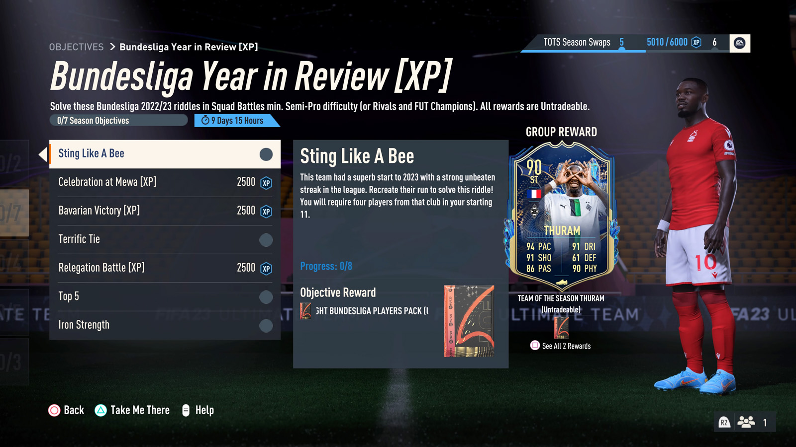 Bundesliga Year in Review [XP] Solutions – FIFA 23 TOTS Objective