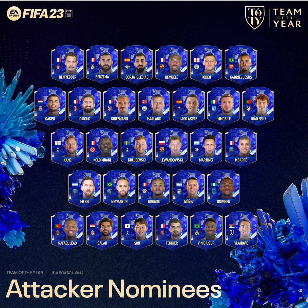 Fifa 23: Seleção do ano do Ultimate Team tem apenas um jogador