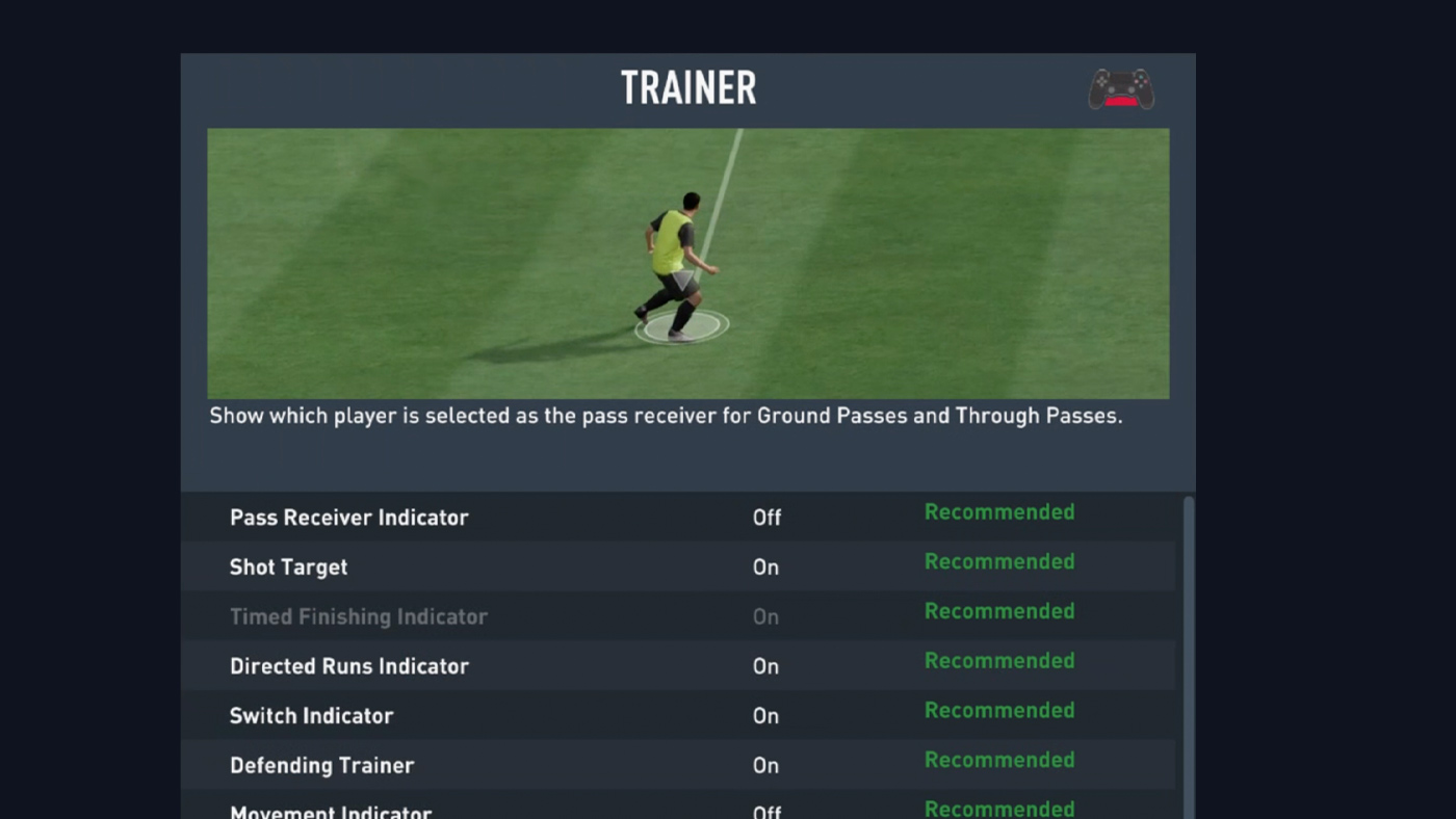 FIFA 23 Trainer Menu