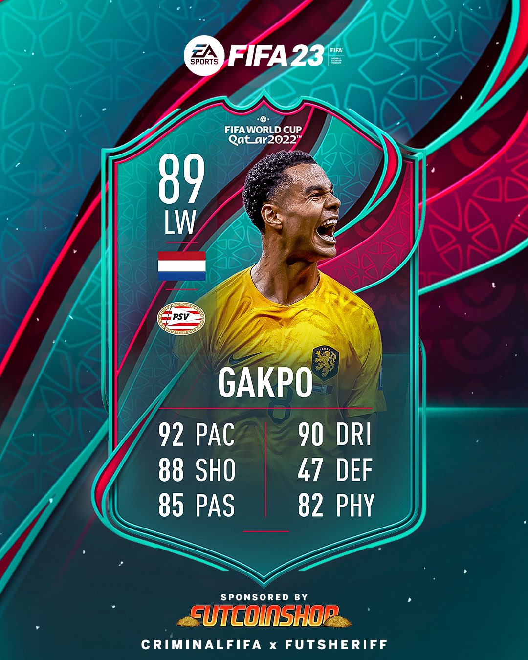 World Cup TOTT Gakpo