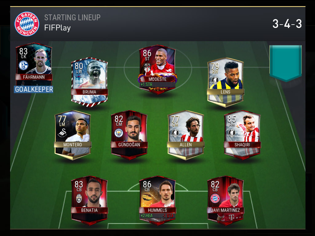 Fifa Mobile 17 18 Formations Fifplay