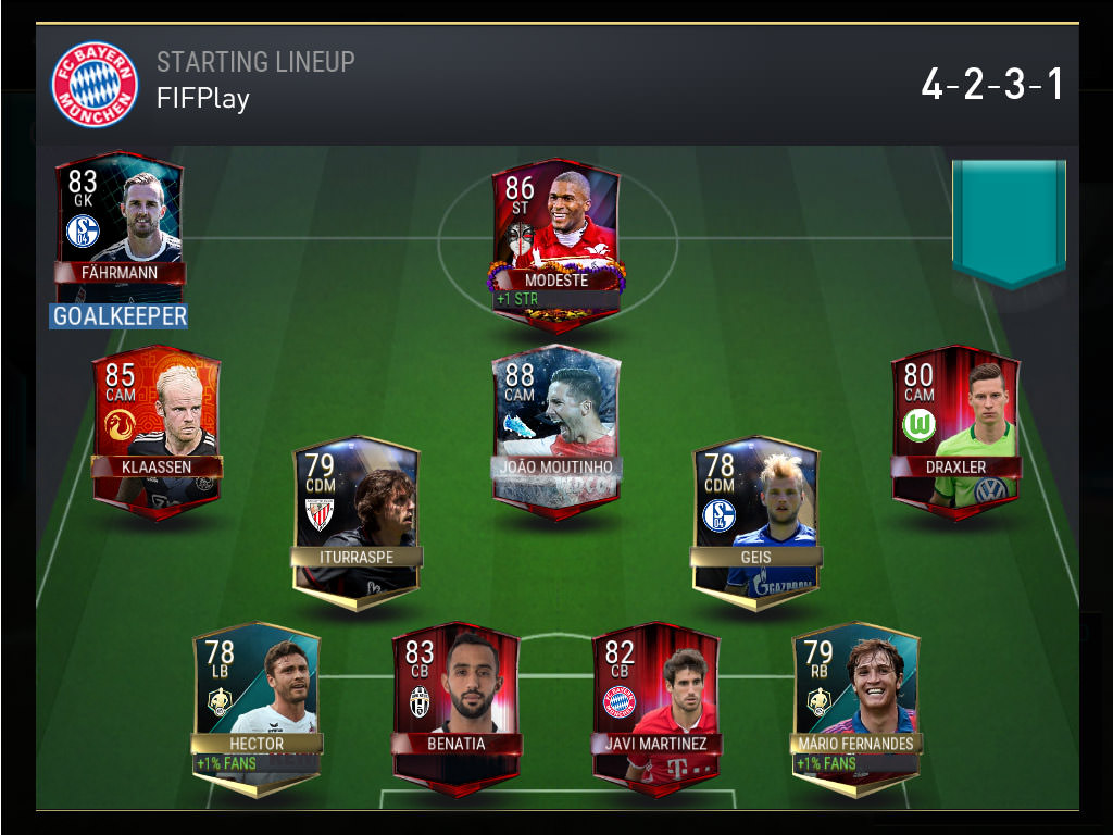 Fifa Mobile 17 18 Formations Fifplay