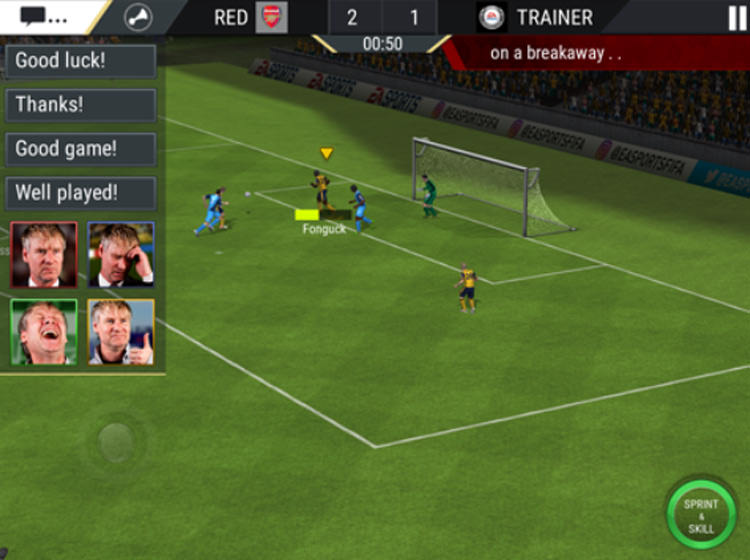 FIFA Mobile VS Attack Messaging