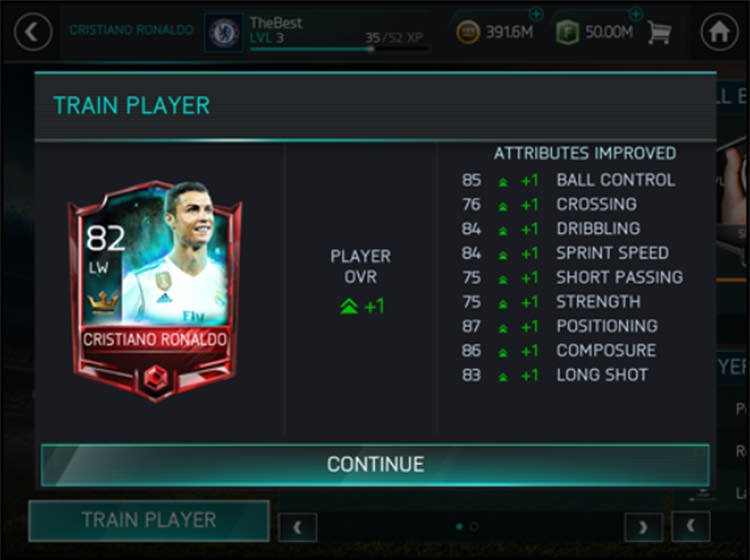 FIFA Mobile Level Up Players