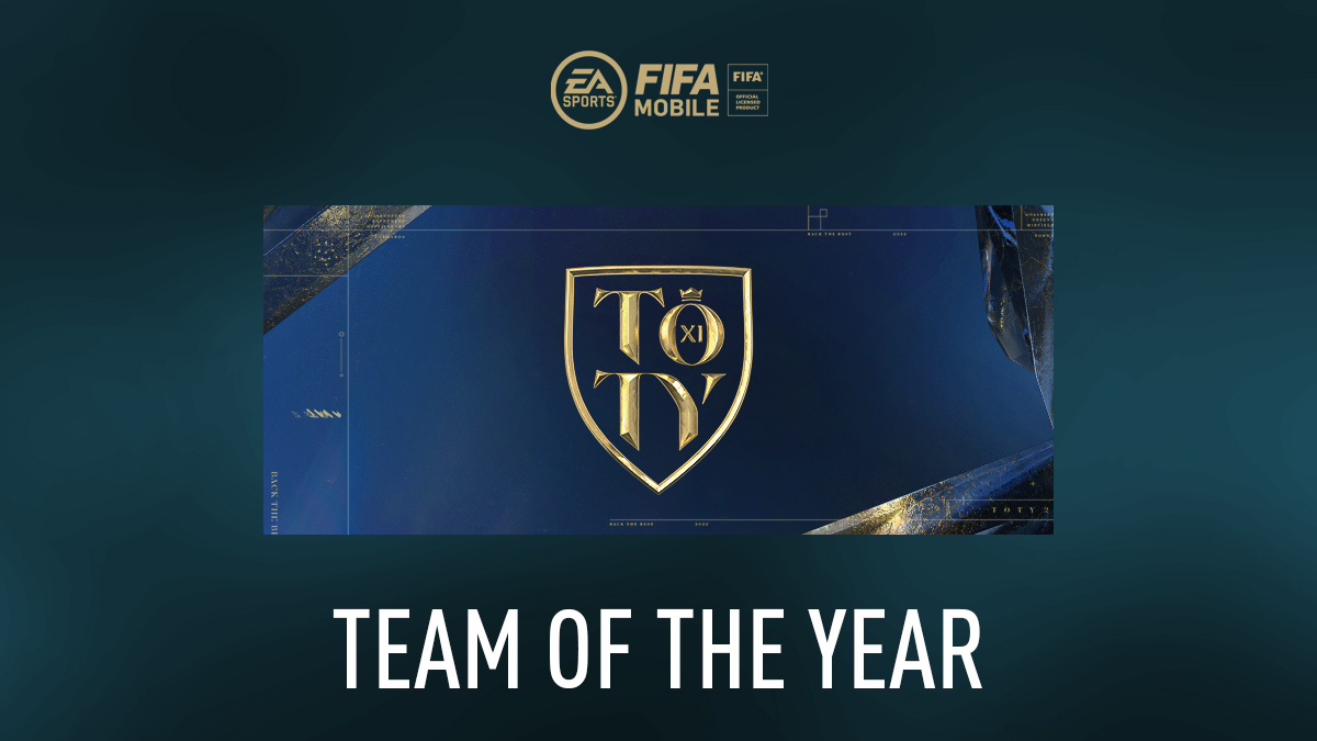 MENU TOTY - FIFA MOBILE 22