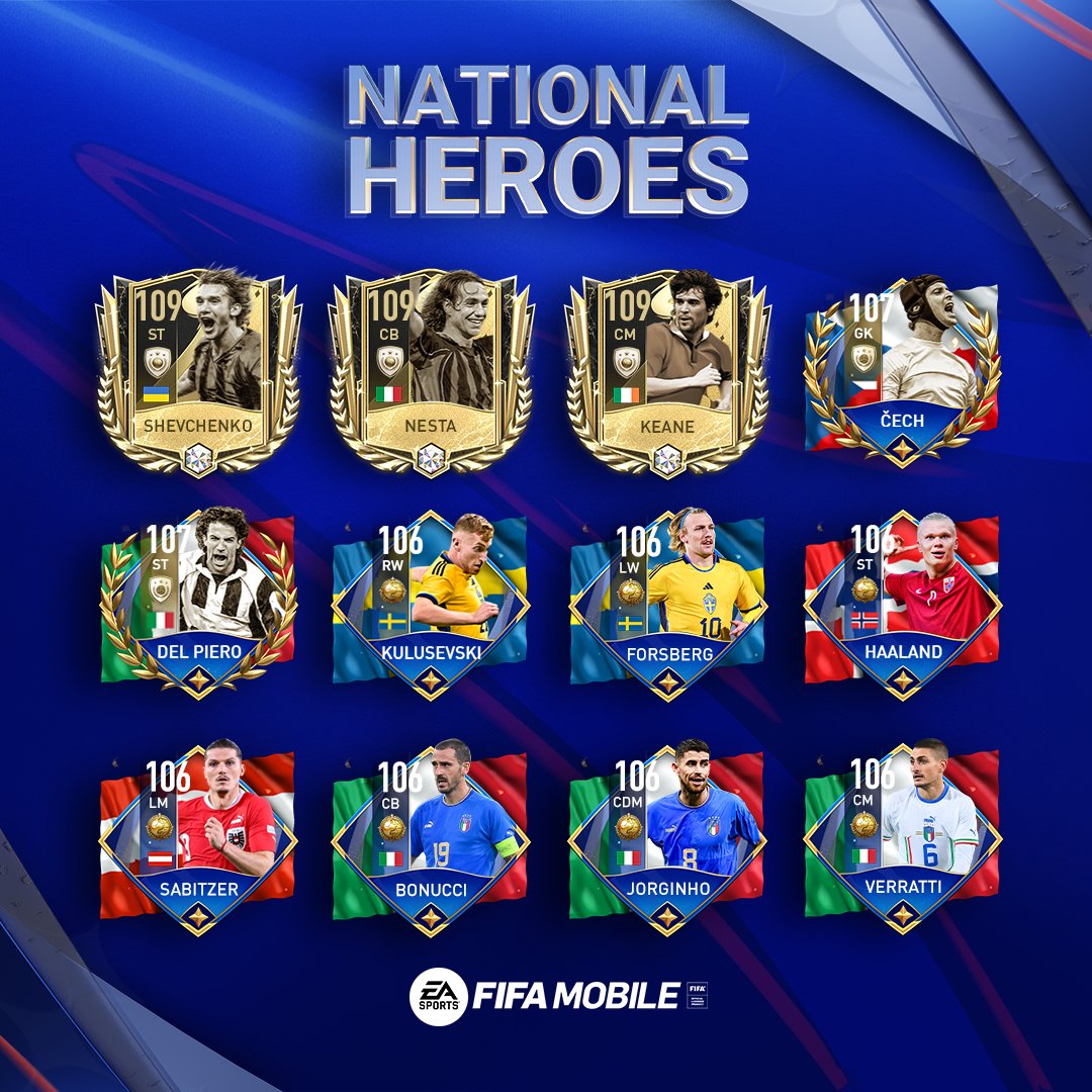 FIFA Mobile National Heroes