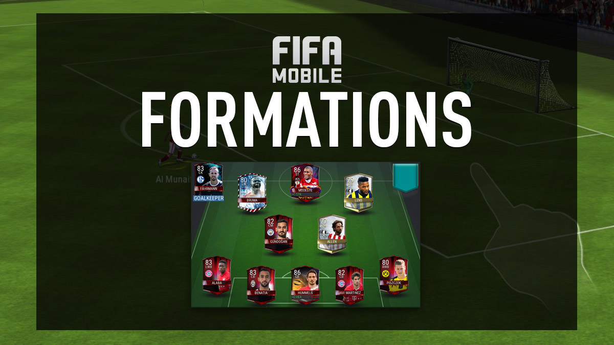 FIFA Mobile Formations