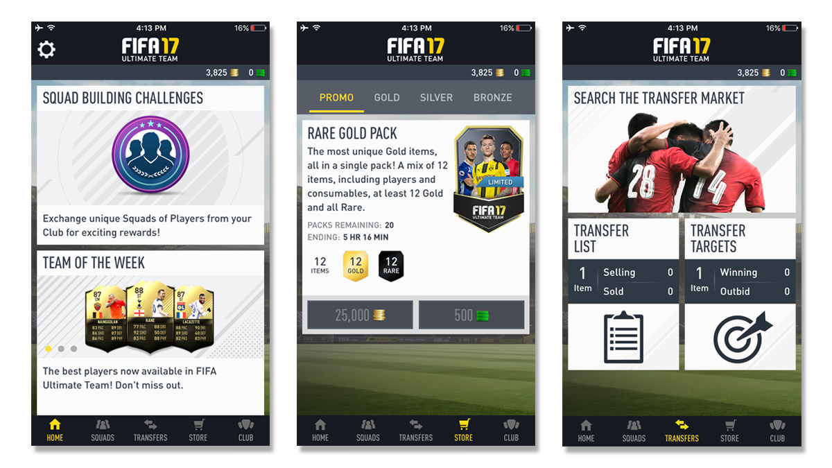 FIFA 15 Companion App on Mobile – FIFPlay