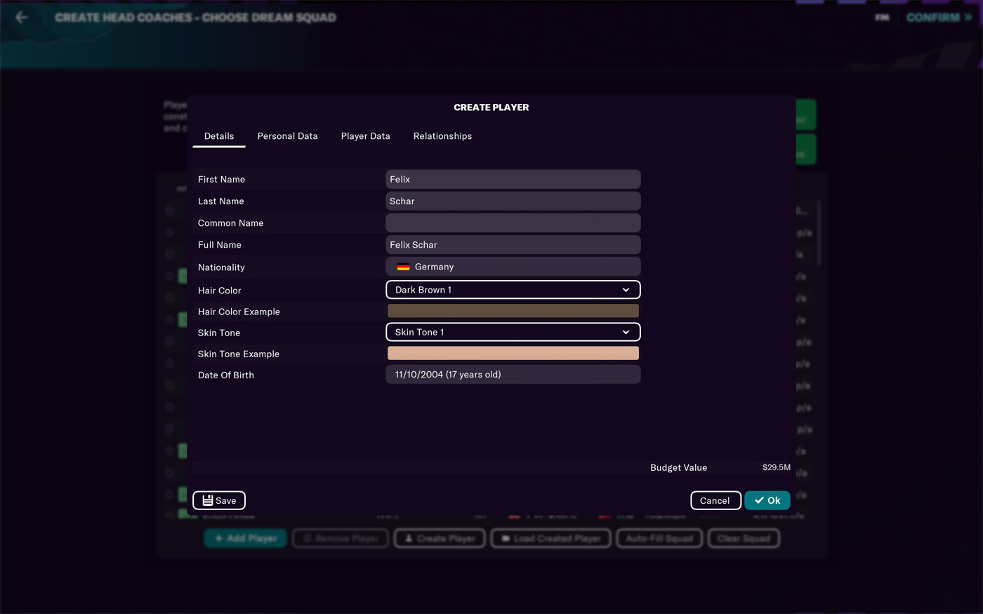 Football Manager 2023 Edit Player