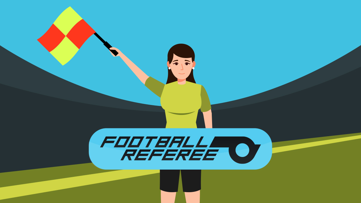 Play a Football Game as a Referee