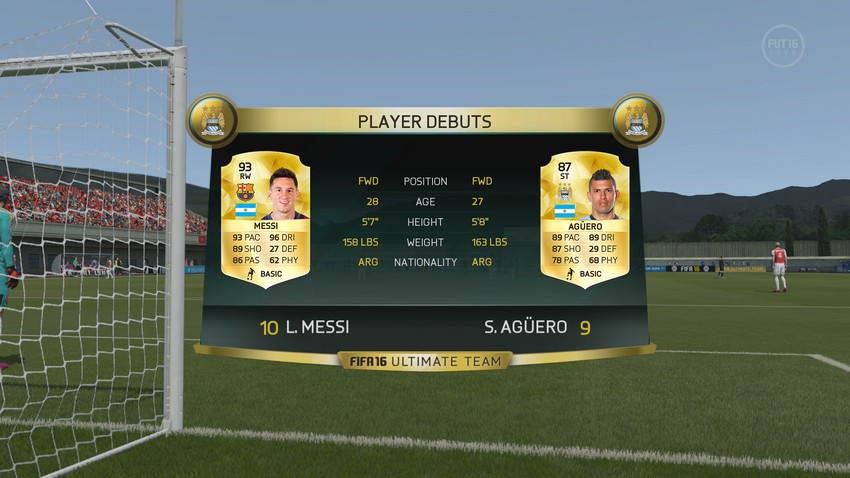 FUT 16 Broadcast Representation