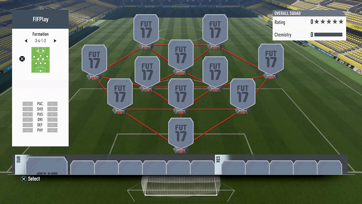 Fifa 17 Ultimate Team Formations Fifplay