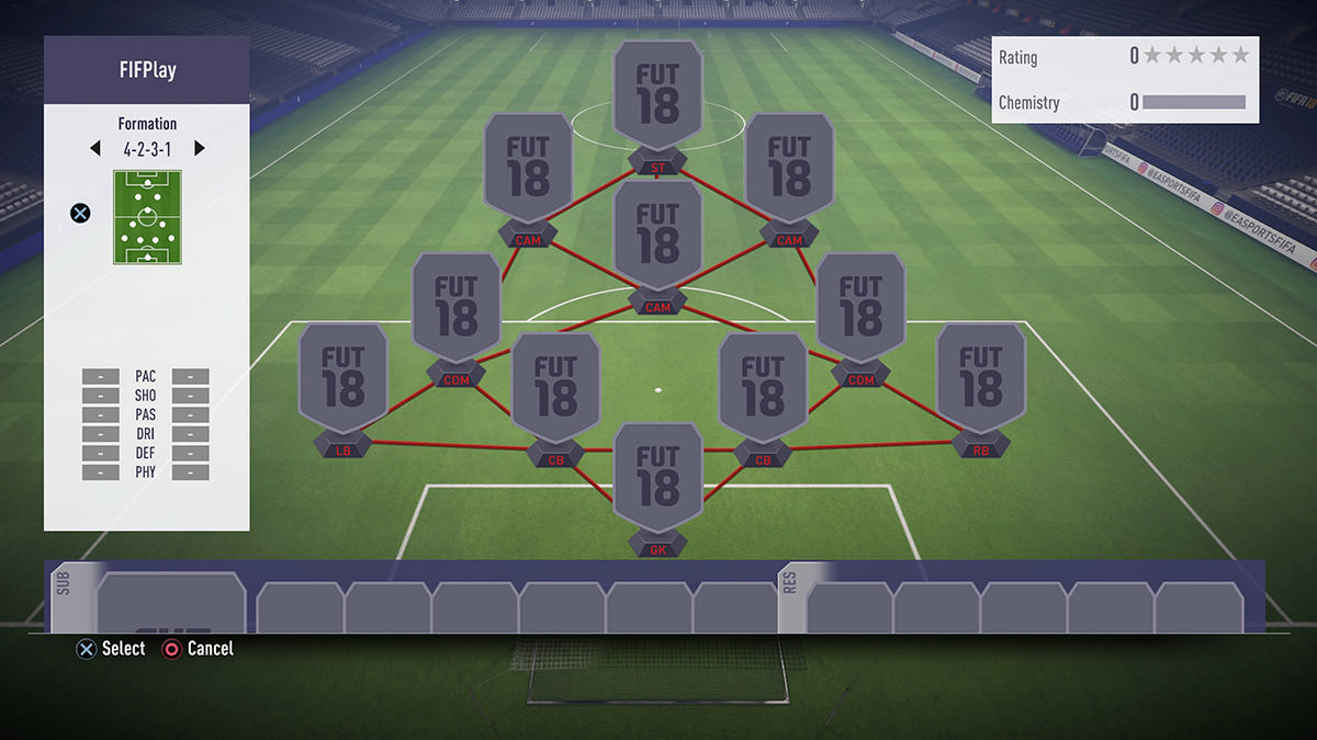 Fifa 18 Ultimate Team Formations Fifplay