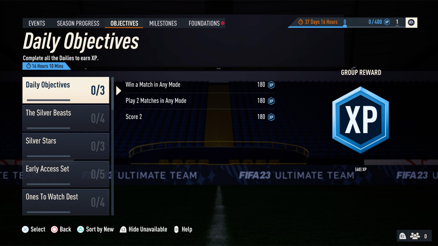 FUT 23 Objectives