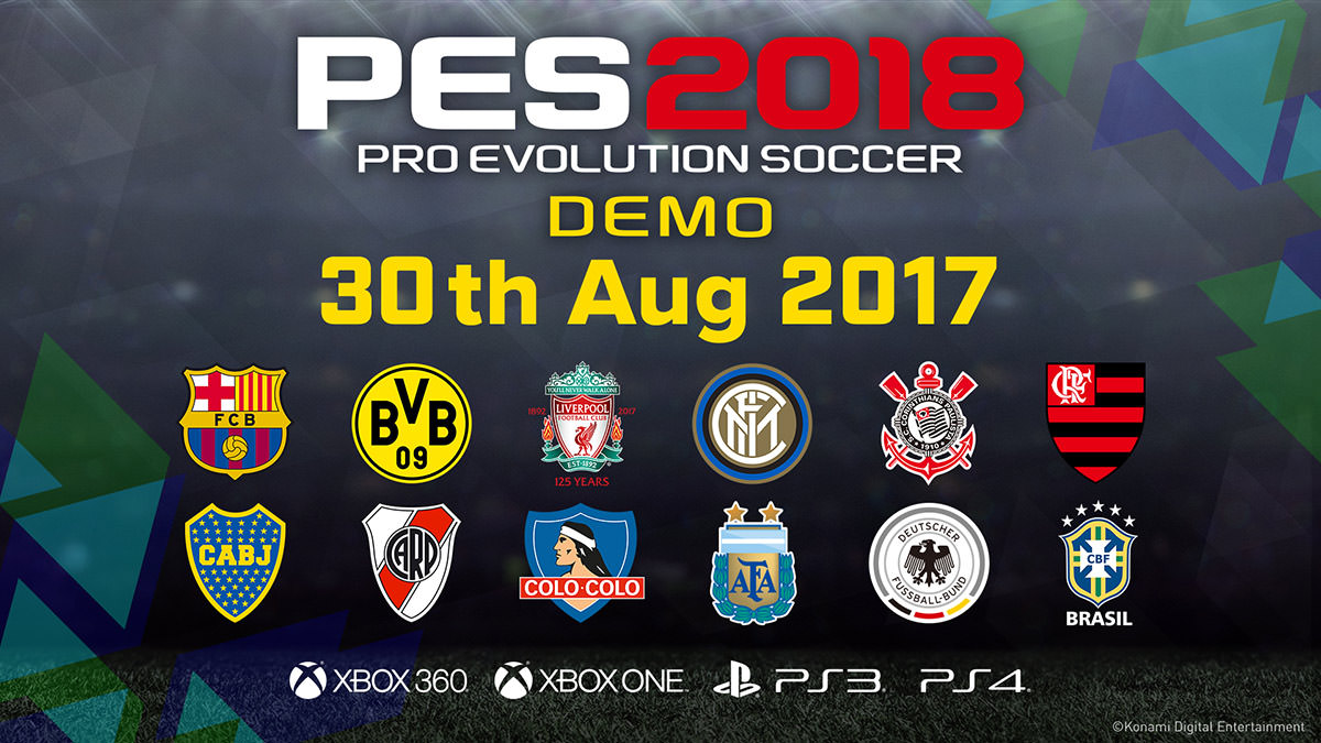 PES 2018 Demo