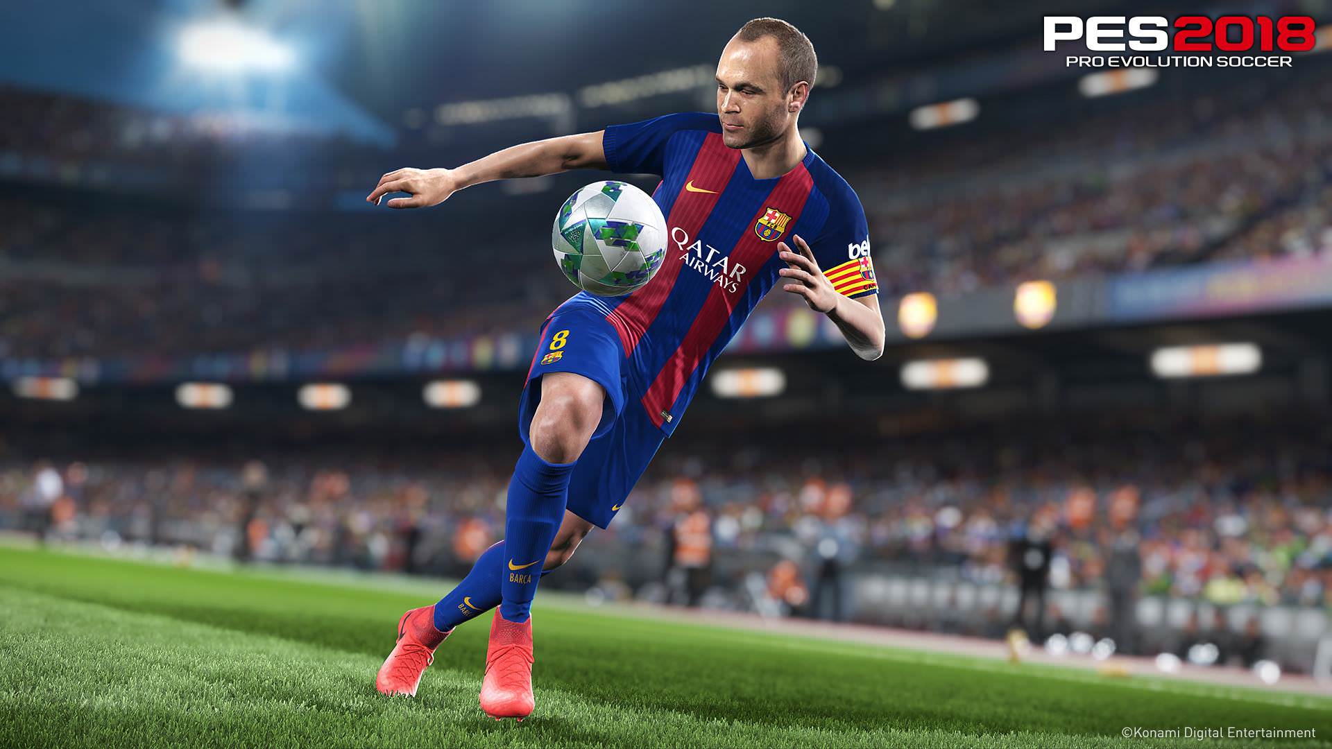 Screenshot of PES 2018: Pro Evolution Soccer (PlayStation 4, 2017) -  MobyGames