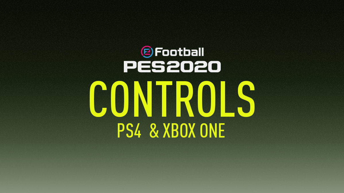 PES 2020 Controls