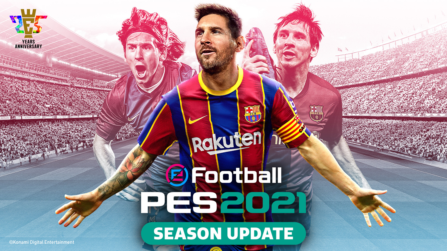 PES 2021 Cover (Lionel Messi)