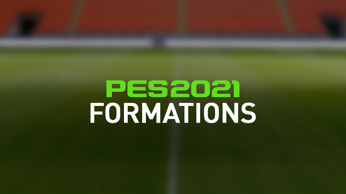 PES 2021 Formations List