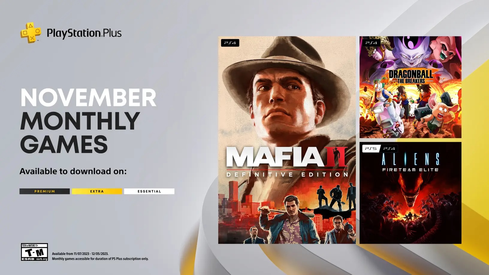 PlayStation Plus Games for November 2023