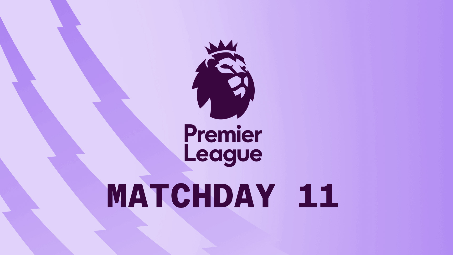 Premier League 2024/25 – Matchday 11