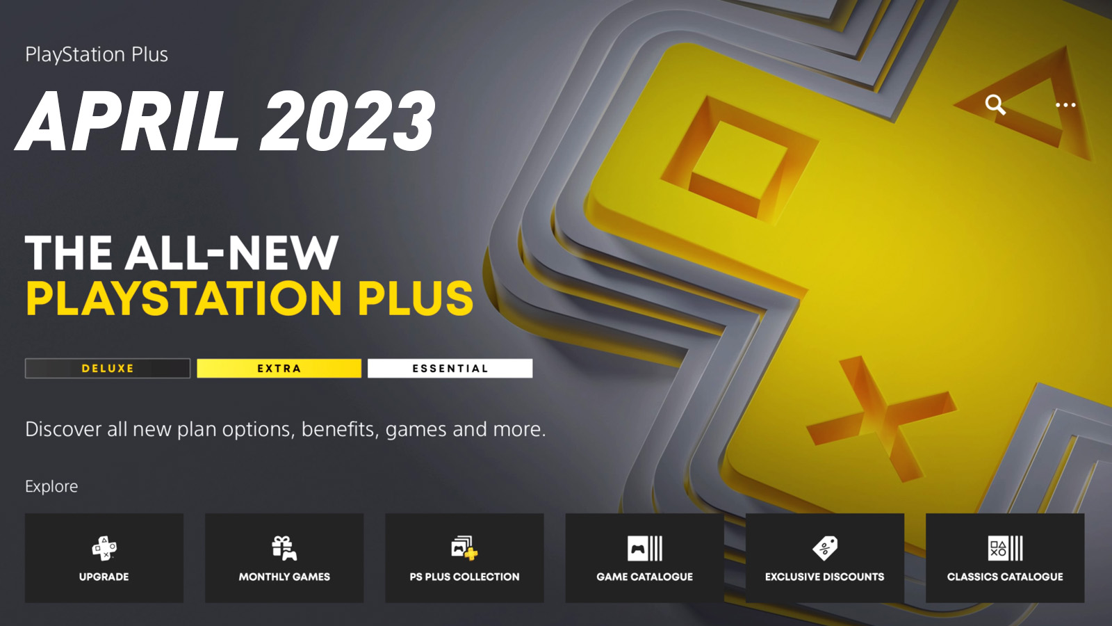 PlayStation Plus Extra - April 2023 (PS+) 